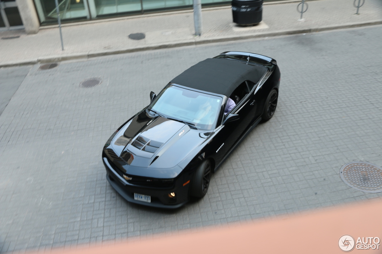 Chevrolet Camaro ZL1 Convertible 2014