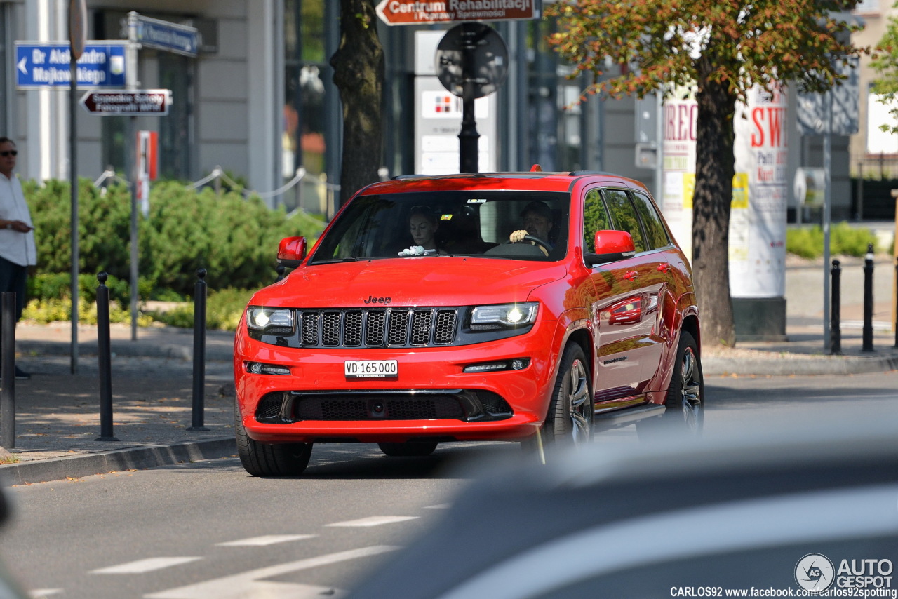 Jeep Grand Cherokee SRT 2014 Red Vapor Edition