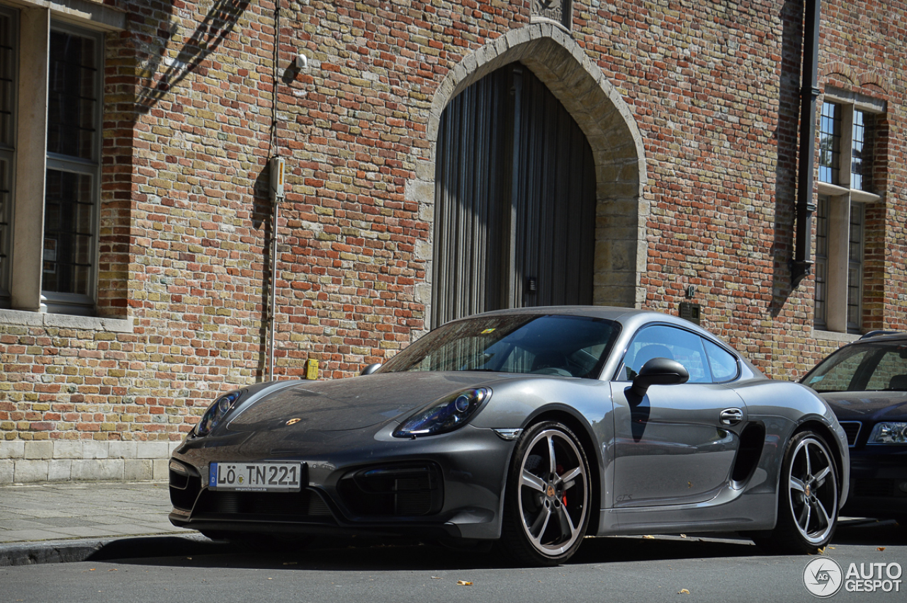 Porsche 981 Cayman GTS