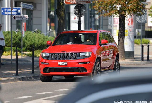 Jeep Grand Cherokee SRT 2014 Red Vapor Edition