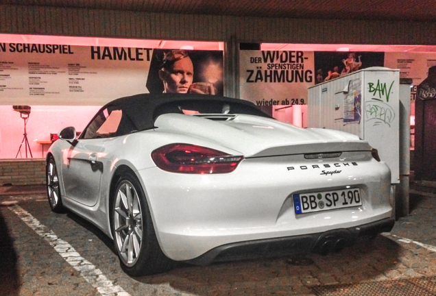 Porsche 981 Boxster Spyder