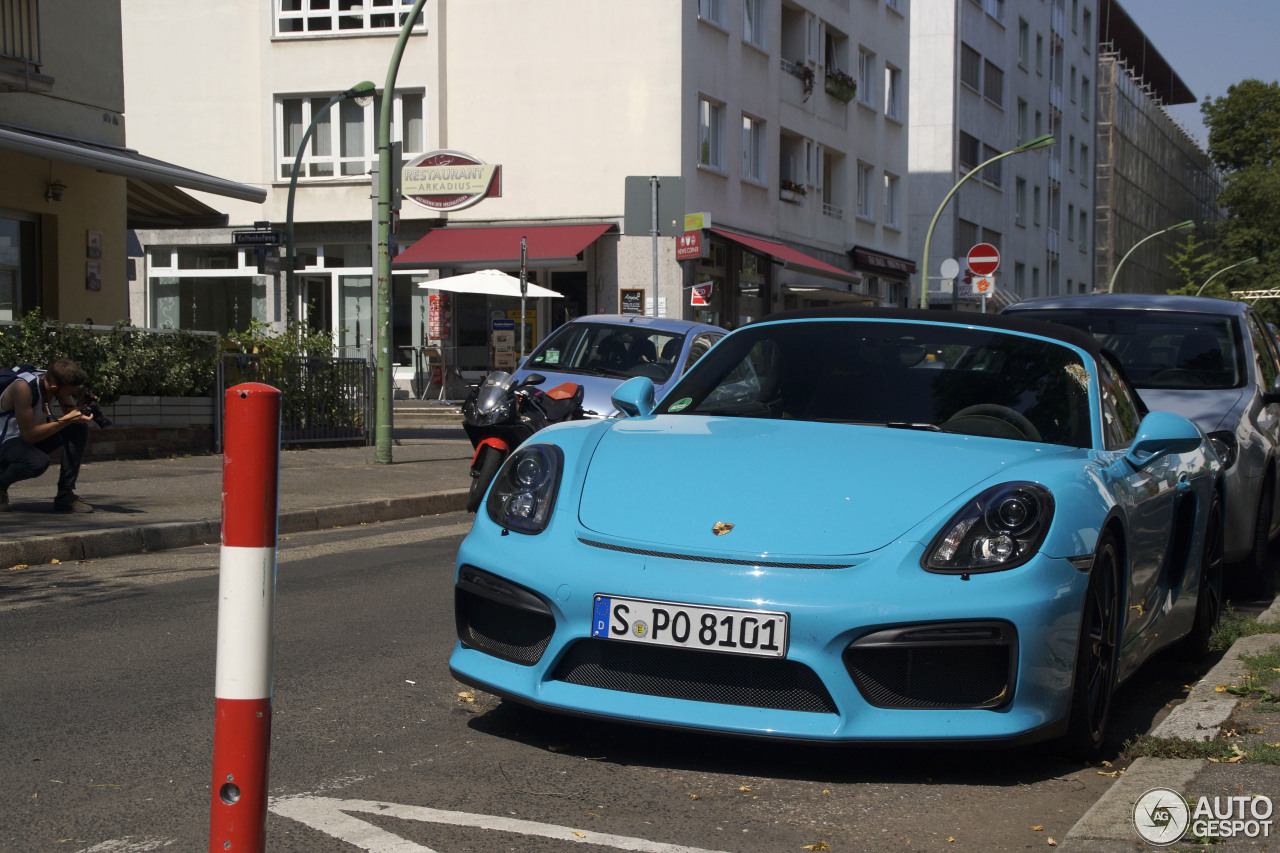 Porsche 981 Boxster Spyder