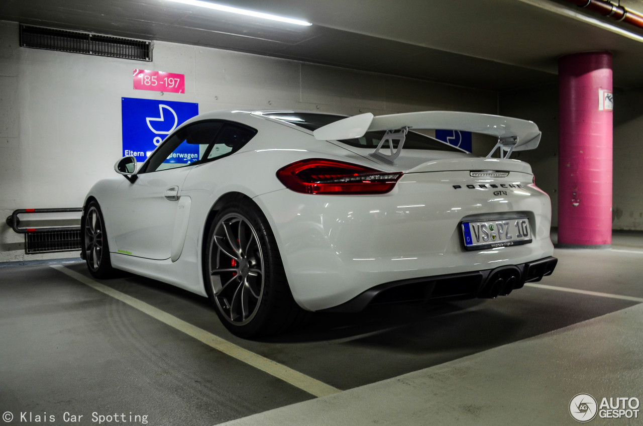 Porsche 981 Cayman GT4