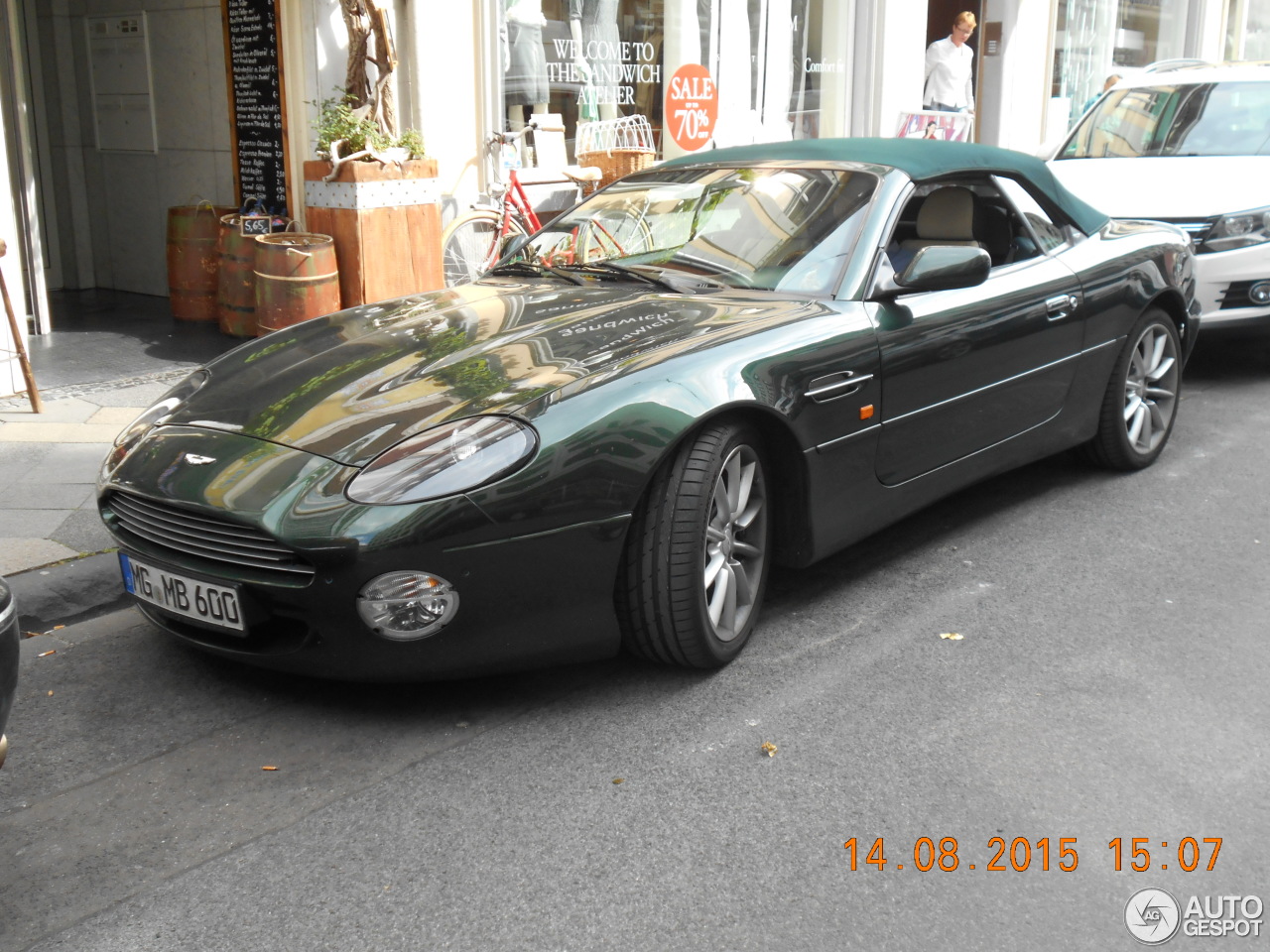 Aston Martin DB7 Vantage Volante