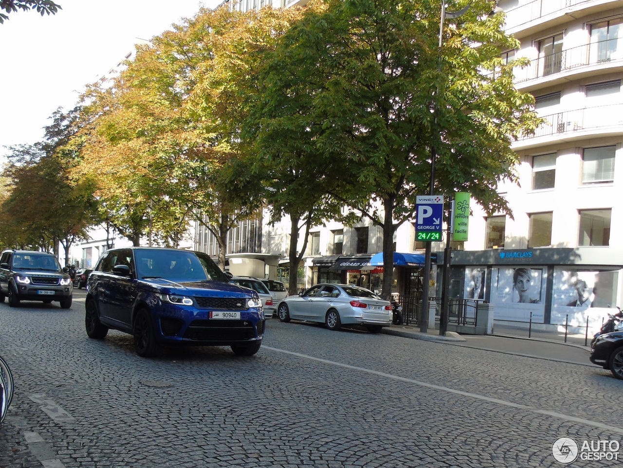 Land Rover Range Rover Sport SVR