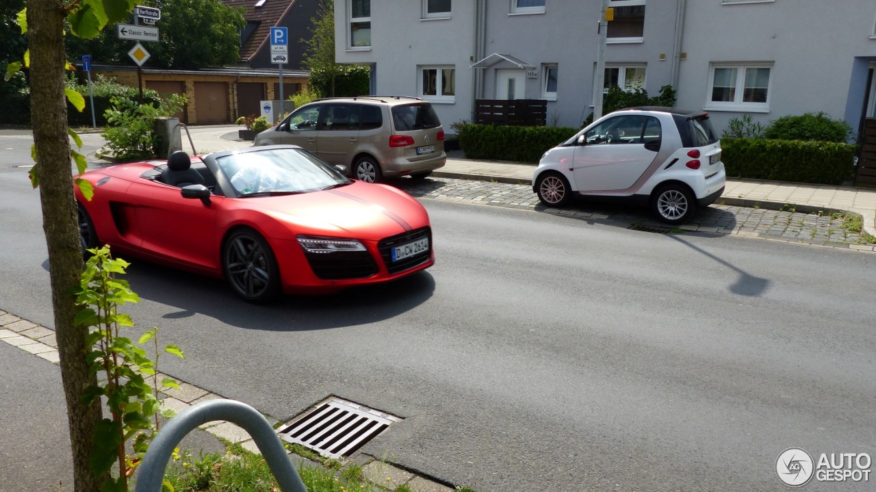 Audi R8 V8 Spyder 2013