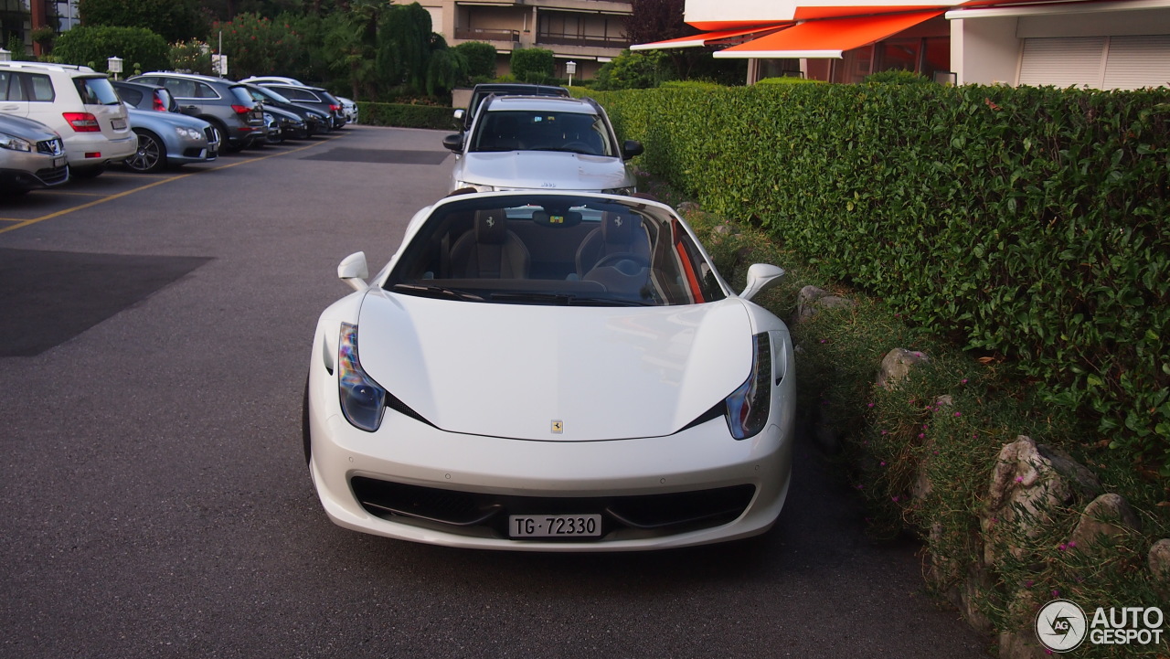 Ferrari 458 Spider