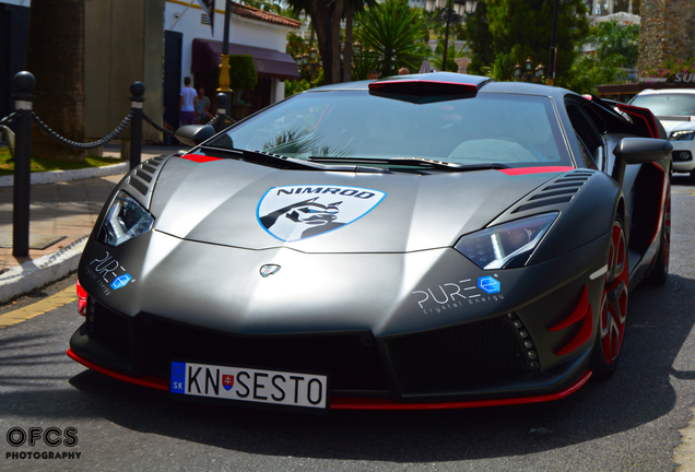 Lamborghini Aventador LP700-4 Nimrod Avanti Rosso