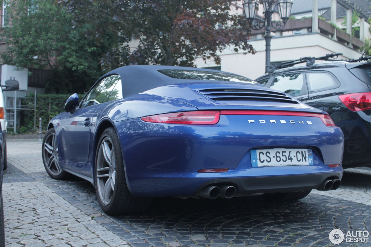 Porsche 991 Carrera 4S Cabriolet MkI