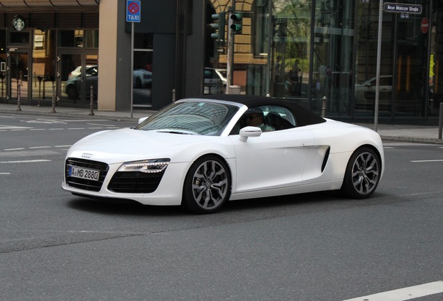 Audi R8 V8 Spyder 2013