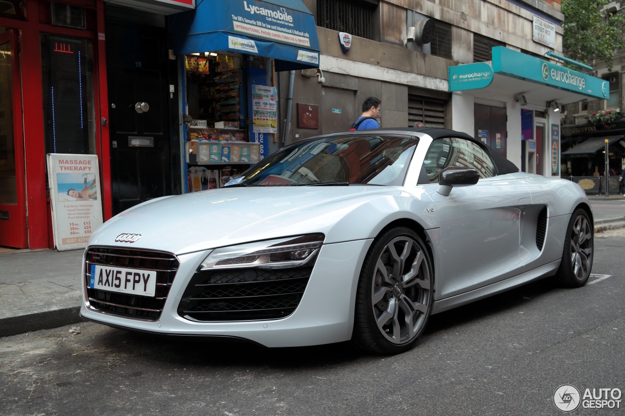 Audi R8 V10 Spyder 2013