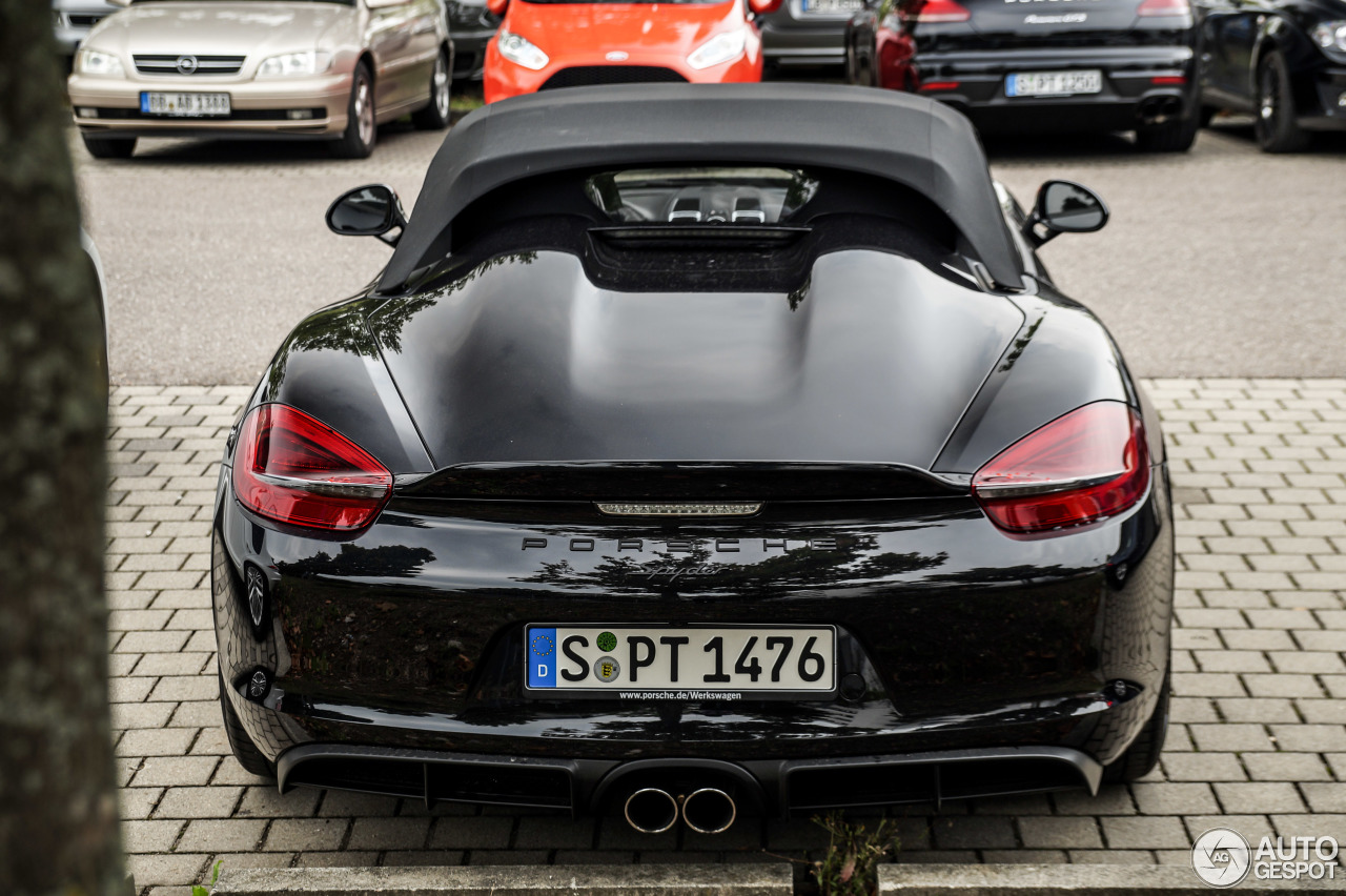 Porsche 981 Boxster Spyder