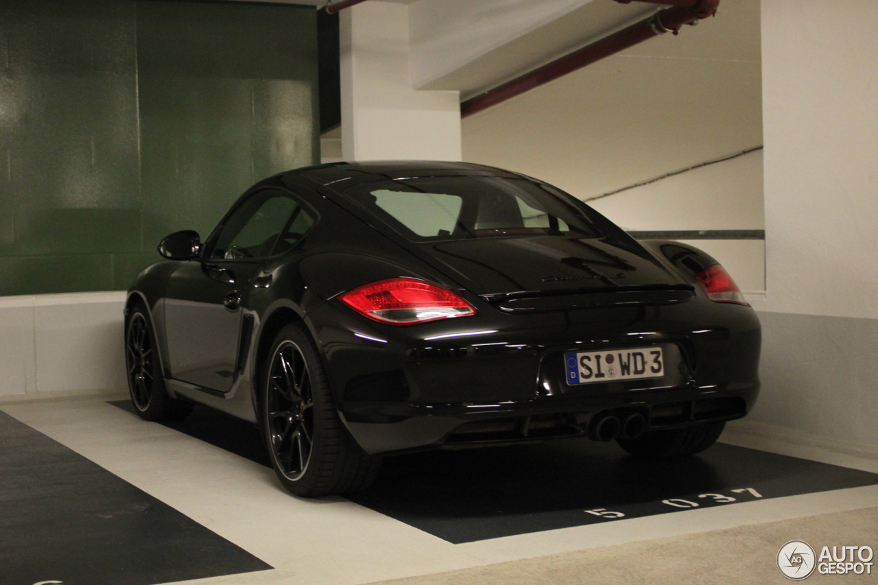 Porsche Cayman S MkII Black Edition