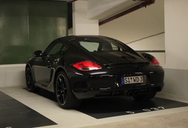 Porsche Cayman S MkII Black Edition