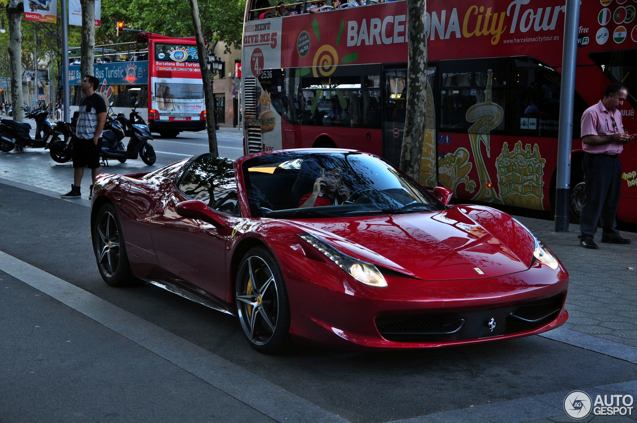 Ferrari 458 Spider