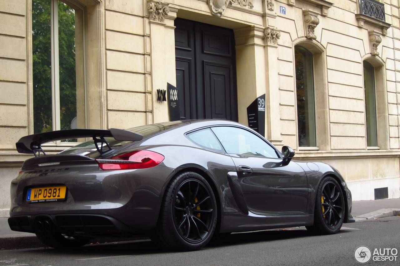 Porsche 981 Cayman GT4