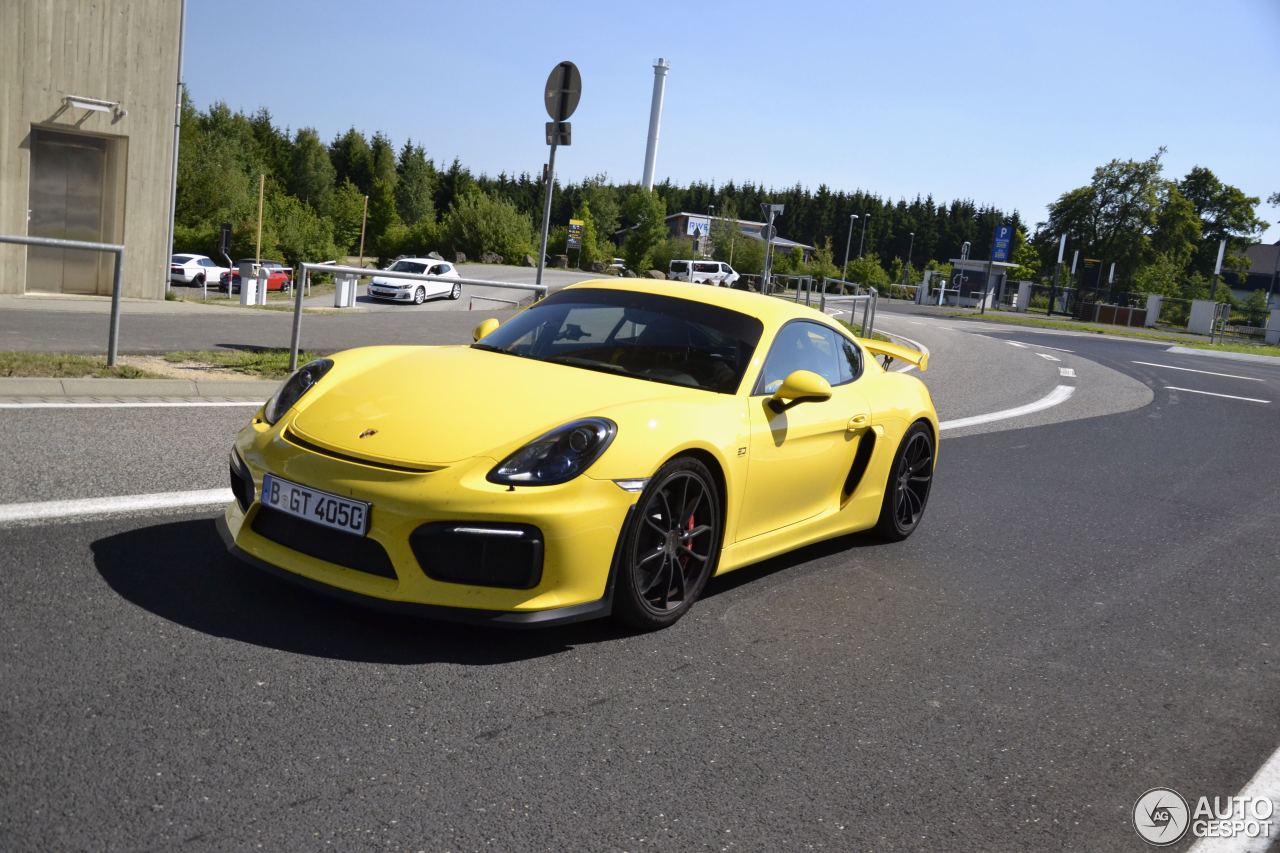 Porsche 981 Cayman GT4