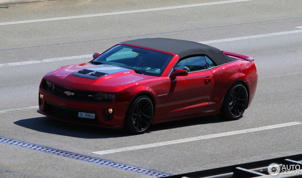 Chevrolet Camaro ZL1 Convertible 2014