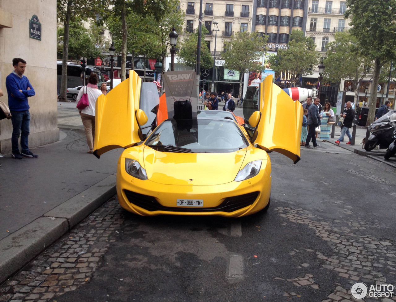 McLaren 12C Spider