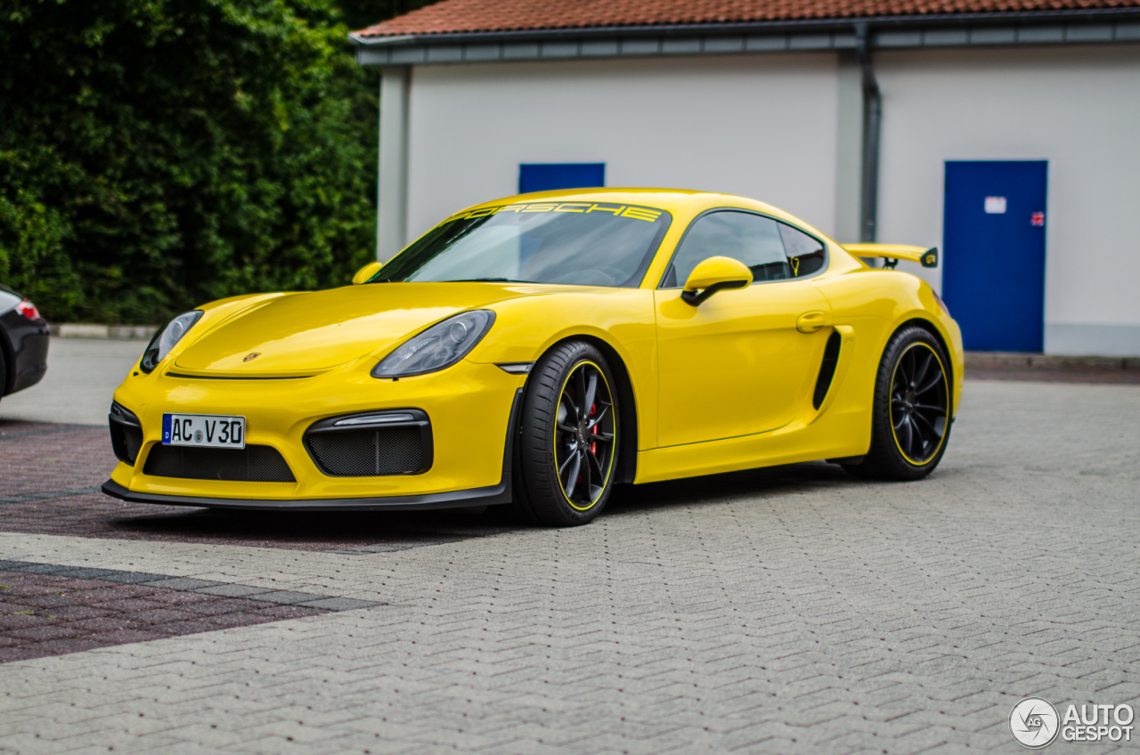 Porsche 981 Cayman GT4