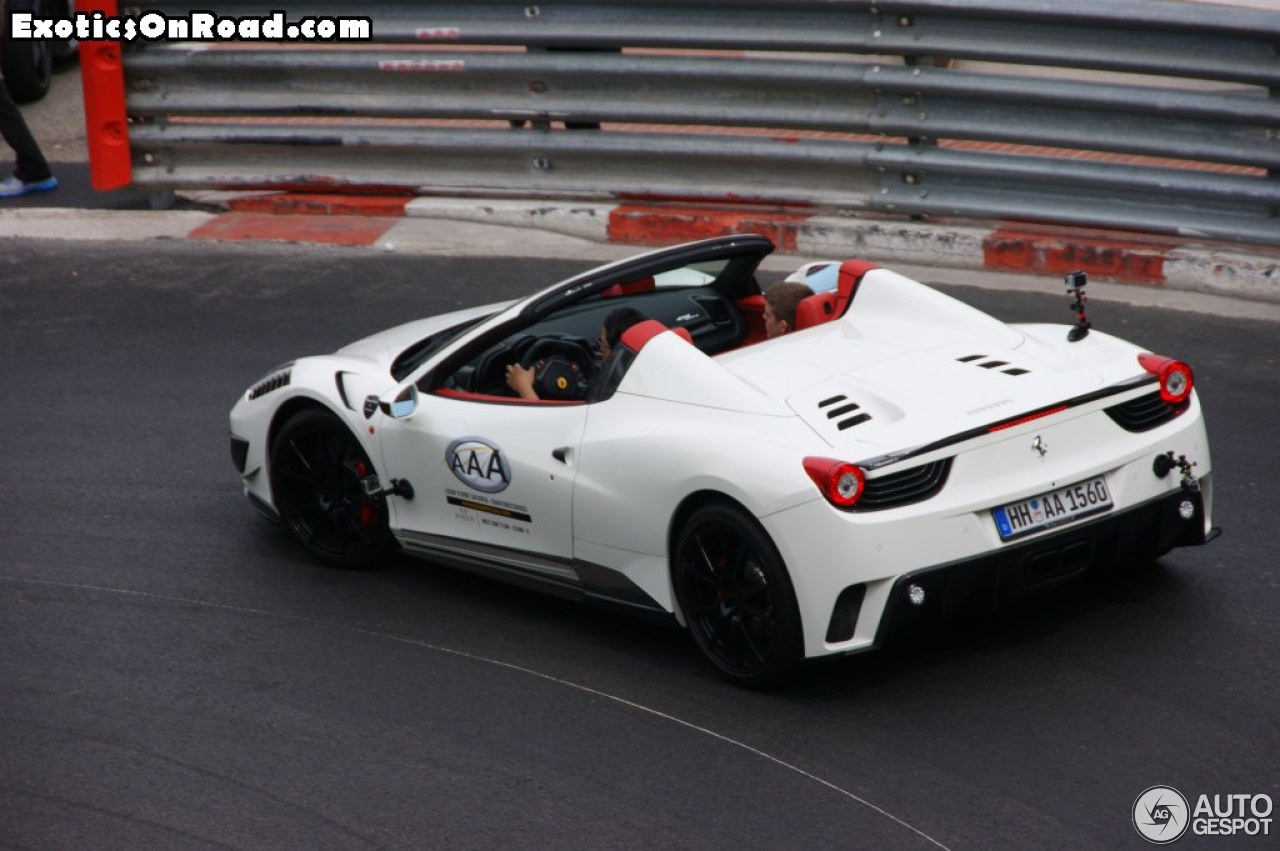 Ferrari 458 Spider Mansory Siracusa Monaco Limited Edition