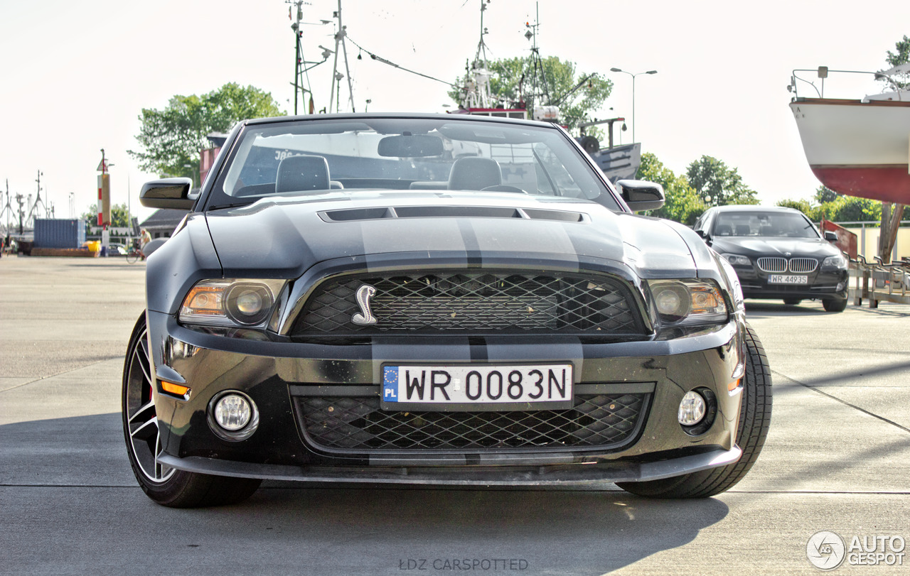 Ford Mustang Shelby GT500 Convertible 2010