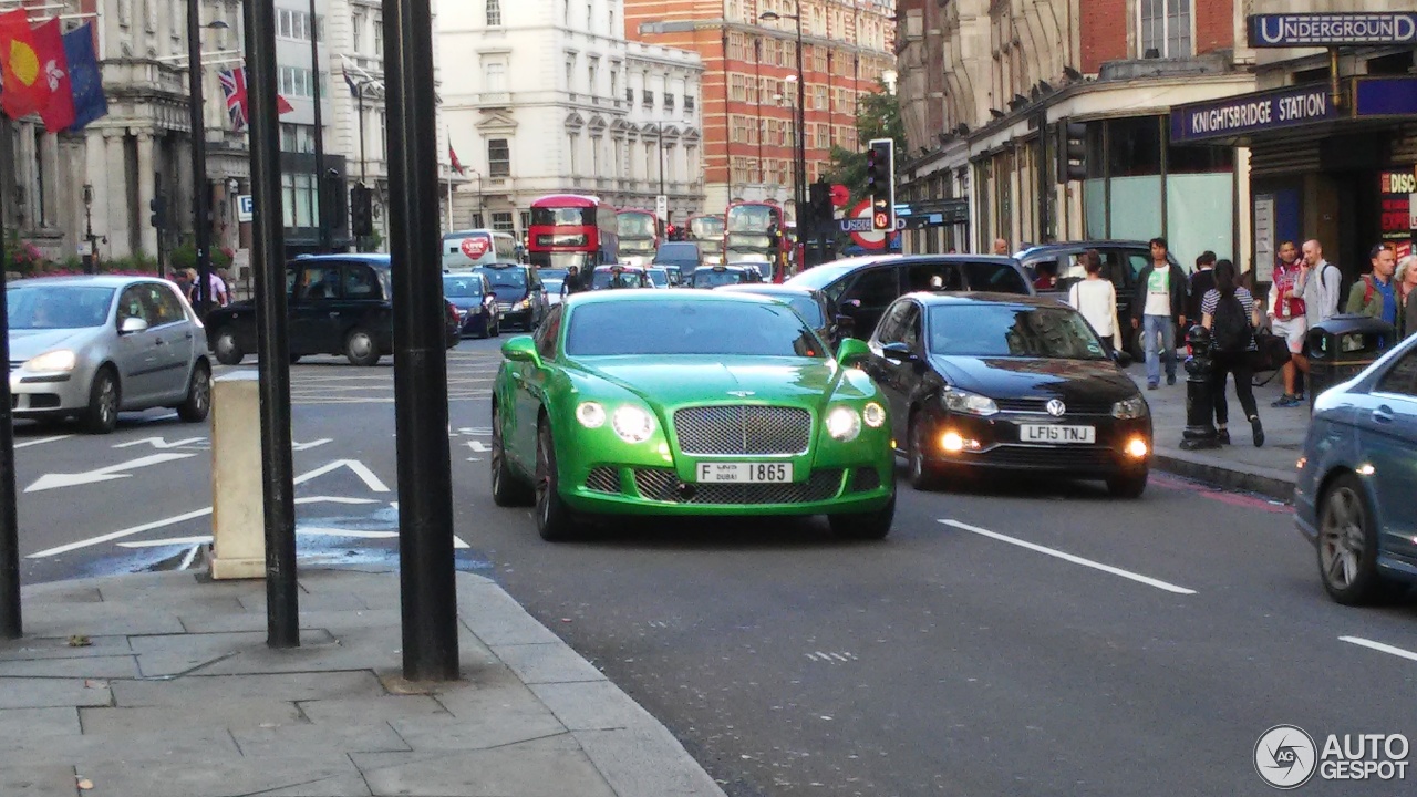 Bentley Continental GT Speed 2012