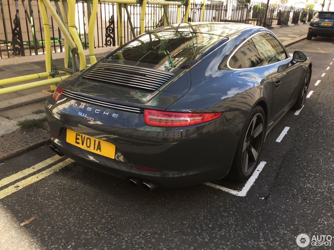 Porsche 991 50th Anniversary Edition