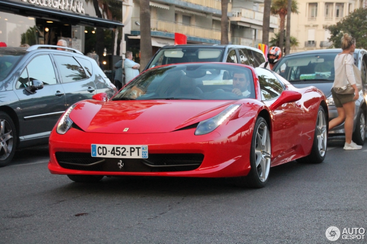 Ferrari 458 Spider