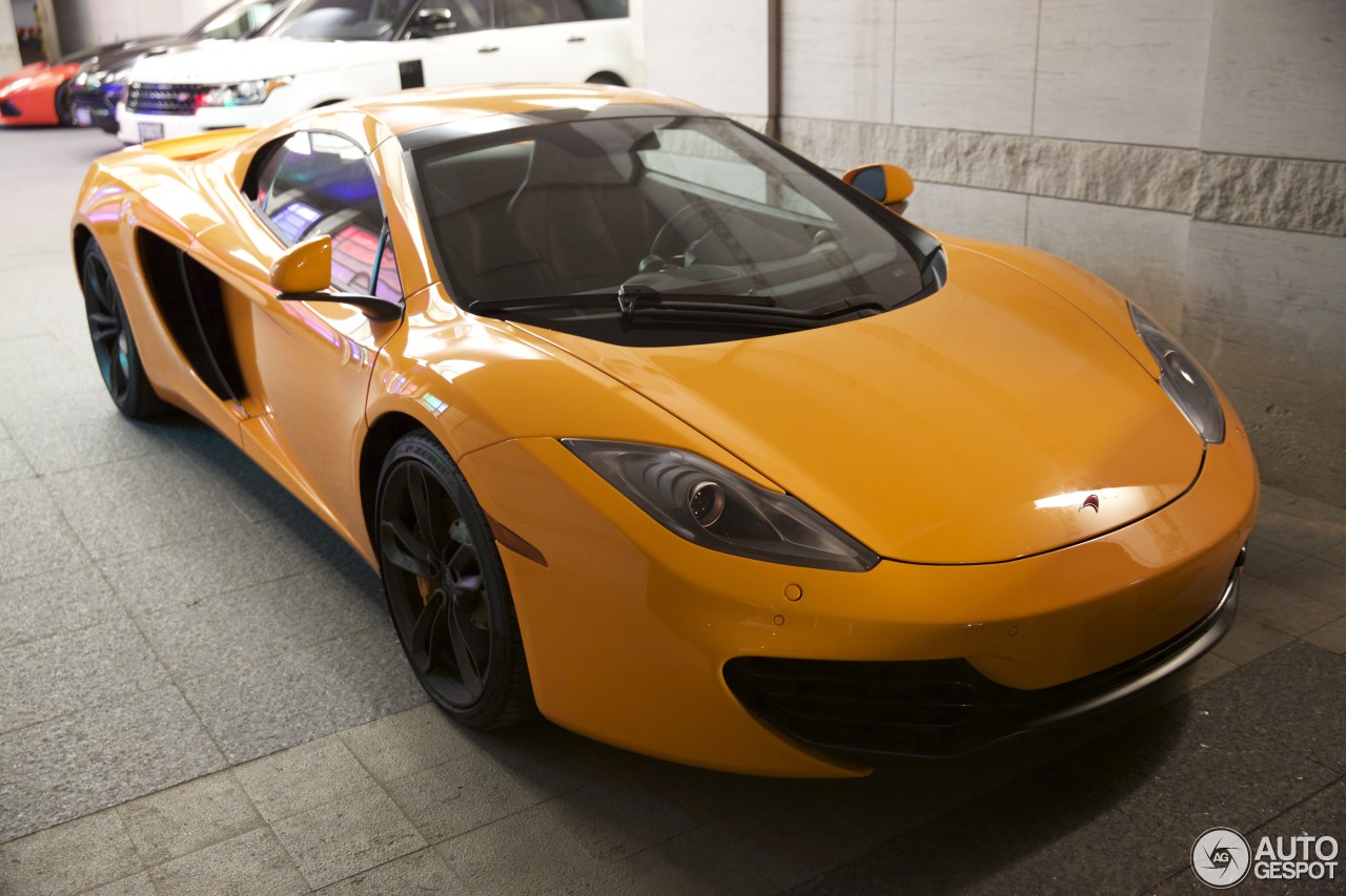 McLaren 12C Spider