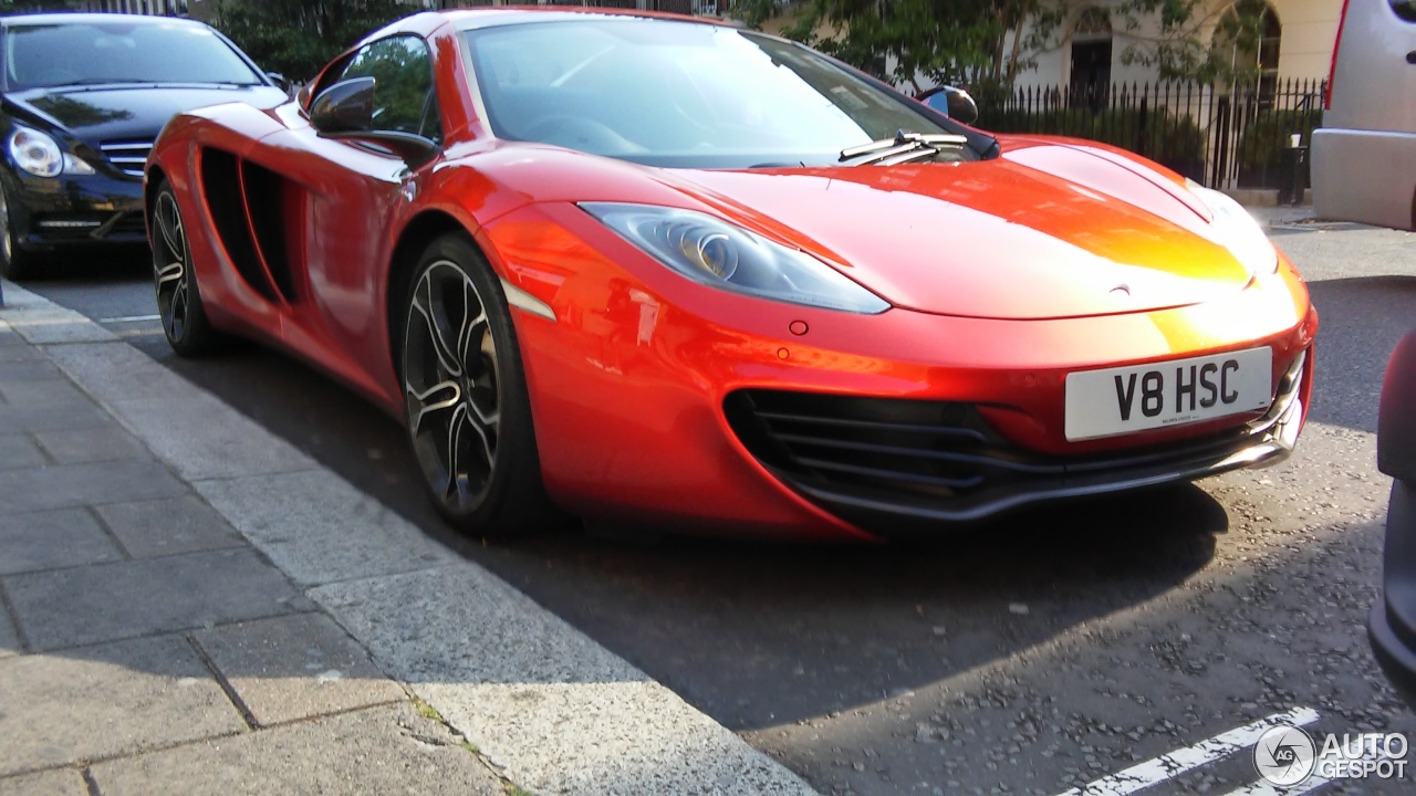 McLaren 12C Spider