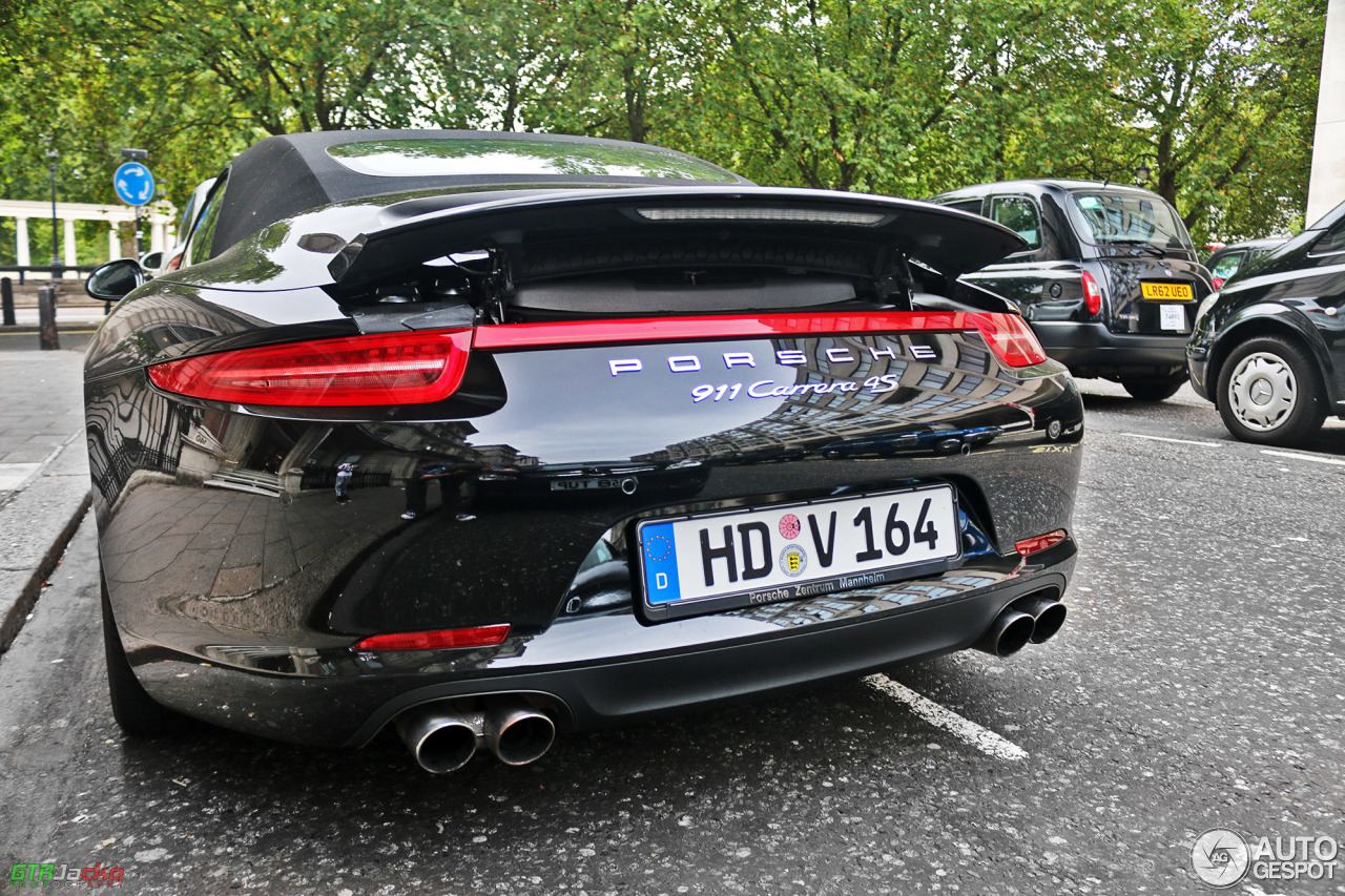 Porsche 991 Carrera 4S Cabriolet MkI