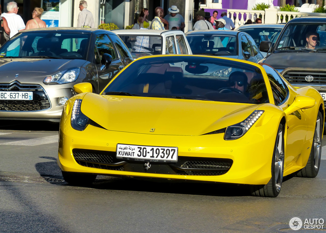 Ferrari 458 Spider