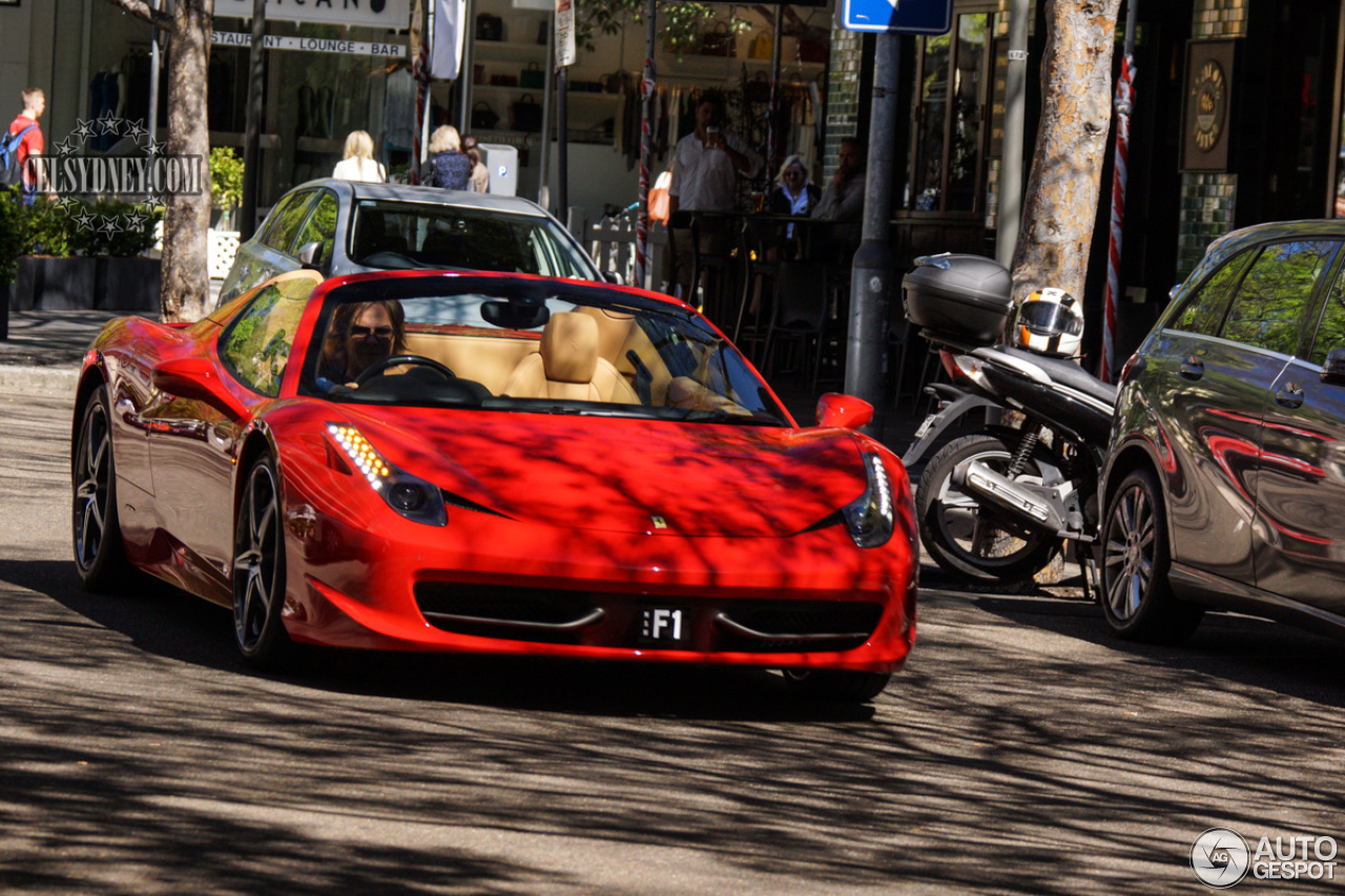 Ferrari 458 Spider