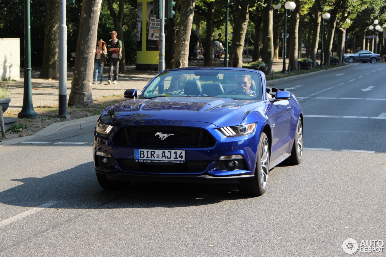 Ford Mustang GT Convertible 2015