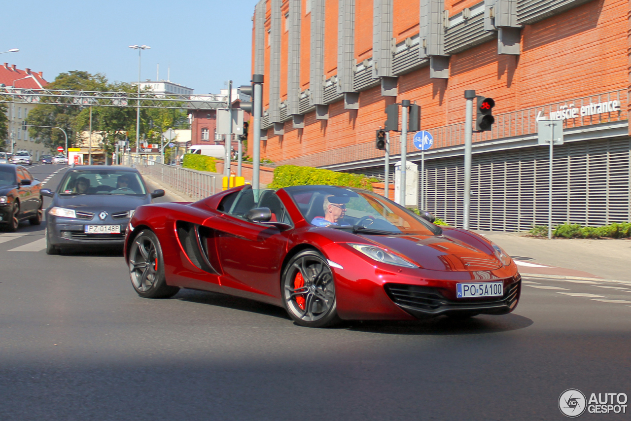 McLaren 12C Spider