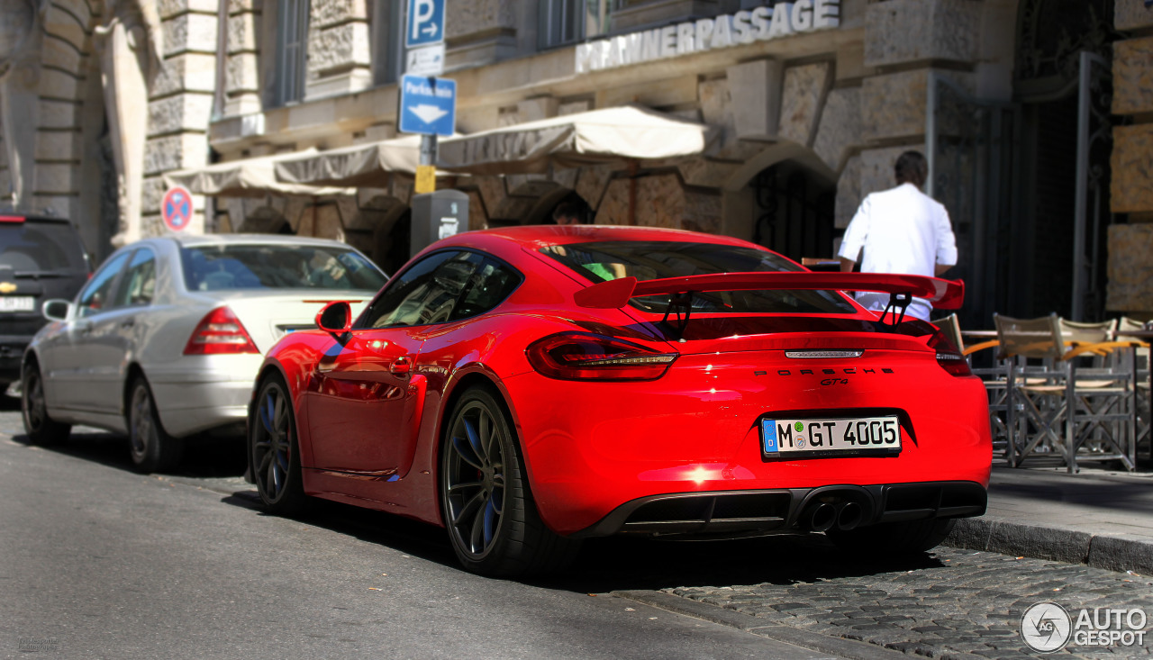 Porsche 981 Cayman GT4