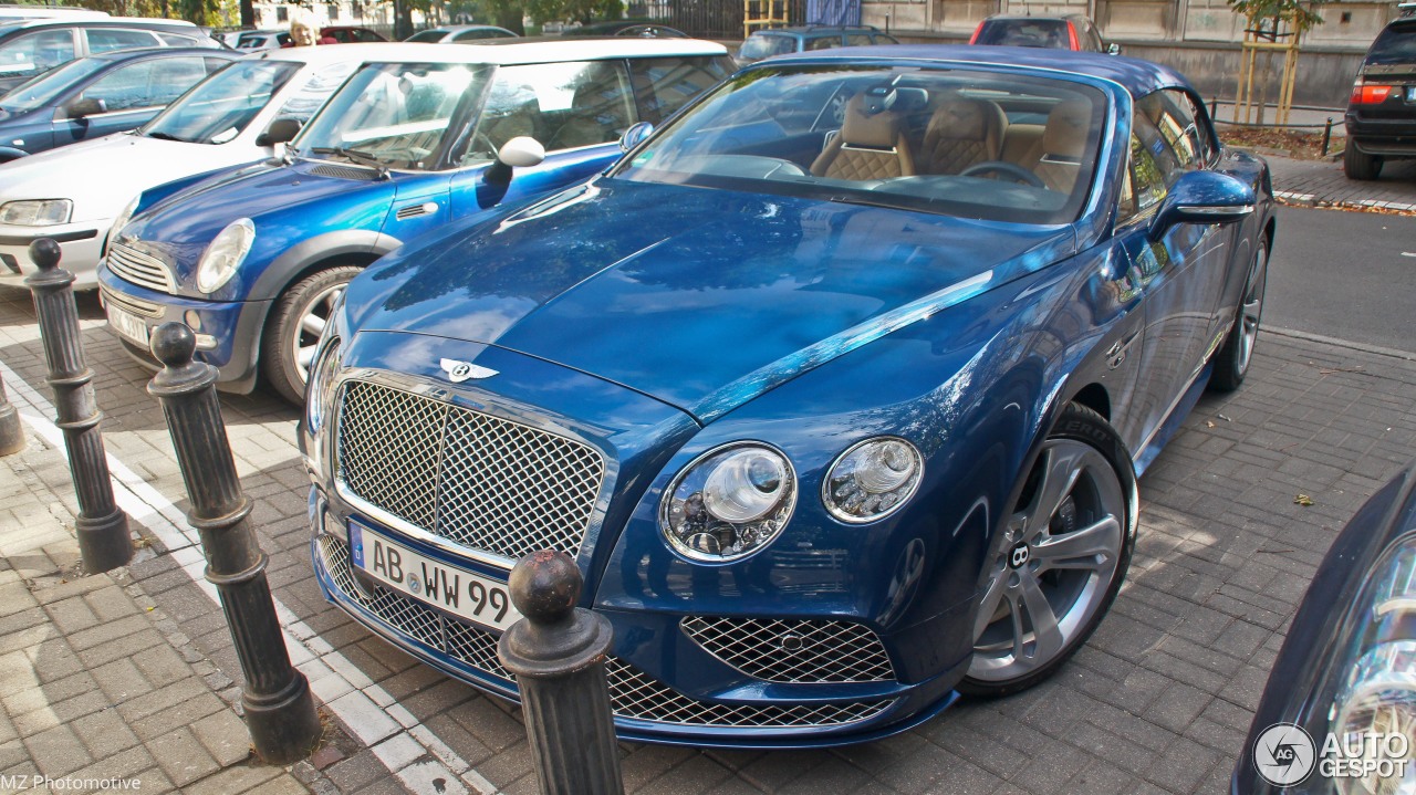 Bentley Continental GTC Speed 2016