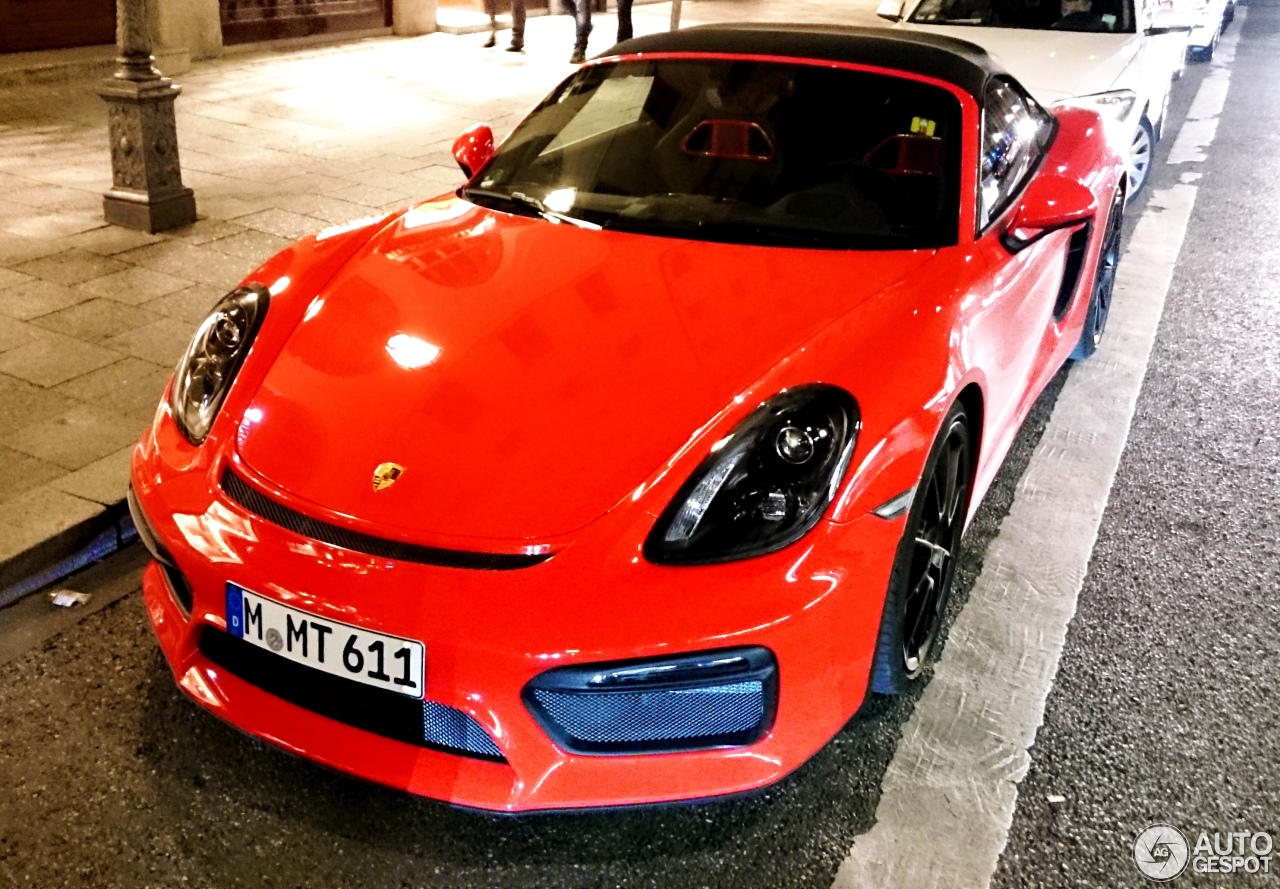 Porsche 981 Boxster Spyder