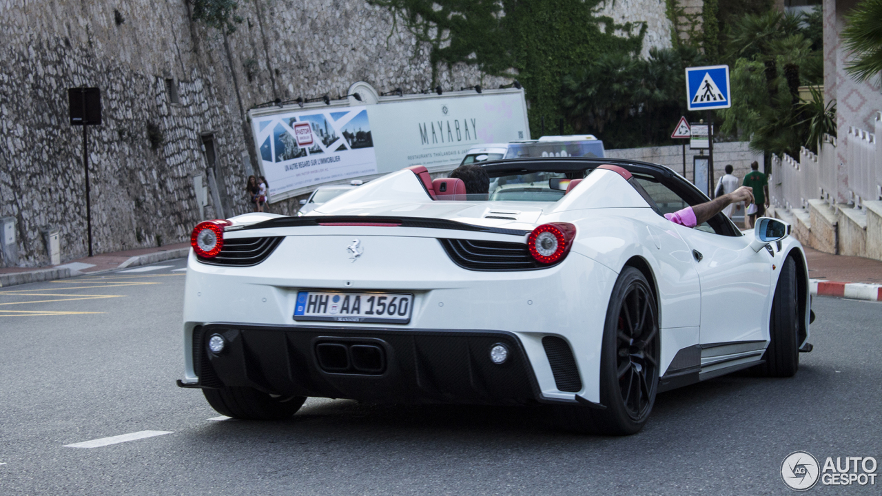 Ferrari 458 Spider Mansory Siracusa Monaco Limited Edition