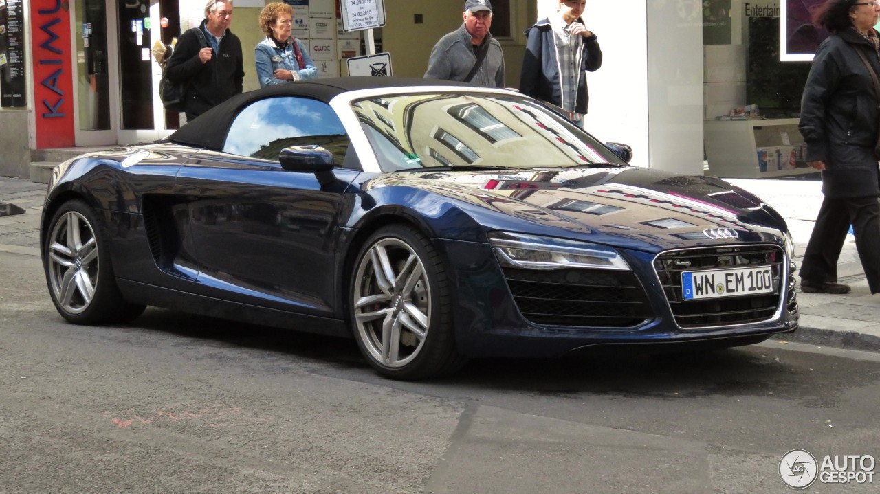 Audi R8 V8 Spyder 2013