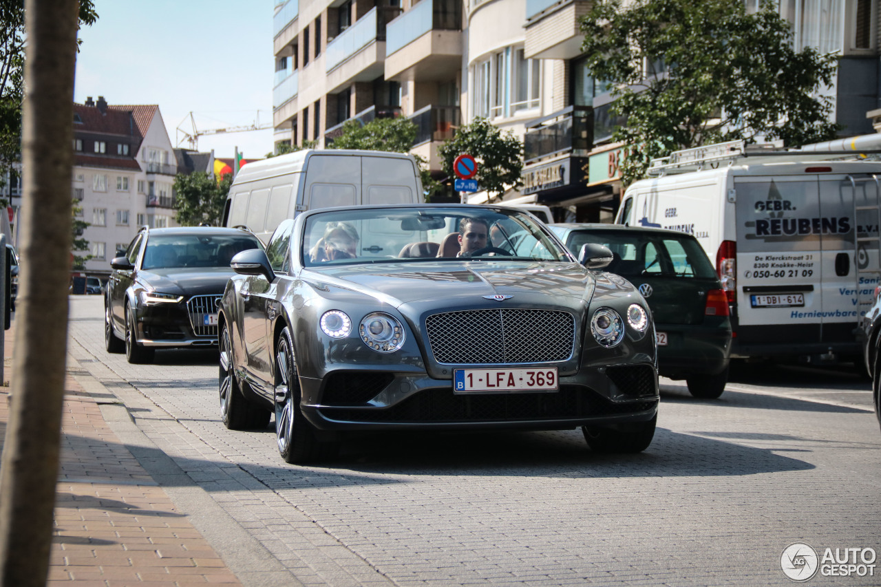 Bentley Continental GTC V8 2016