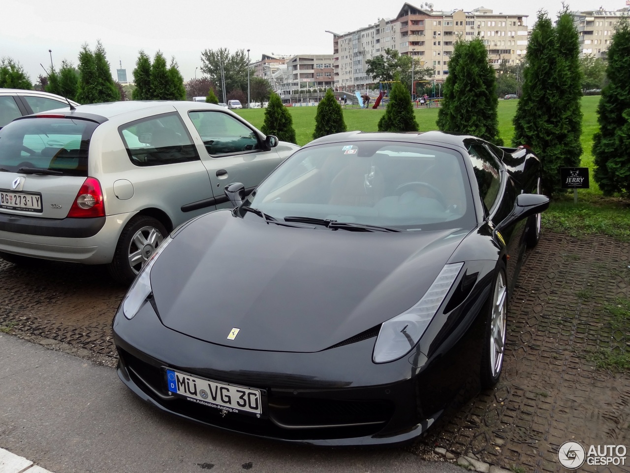 Ferrari 458 Spider