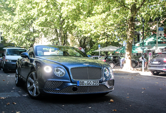 Bentley Continental GTC V8 2016