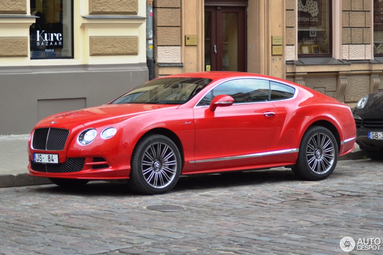 Bentley Continental GT Speed 2015