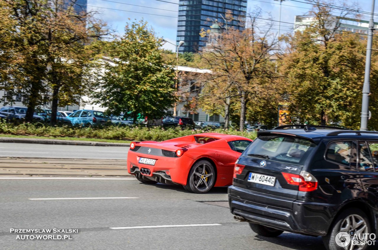 Ferrari 458 Spider