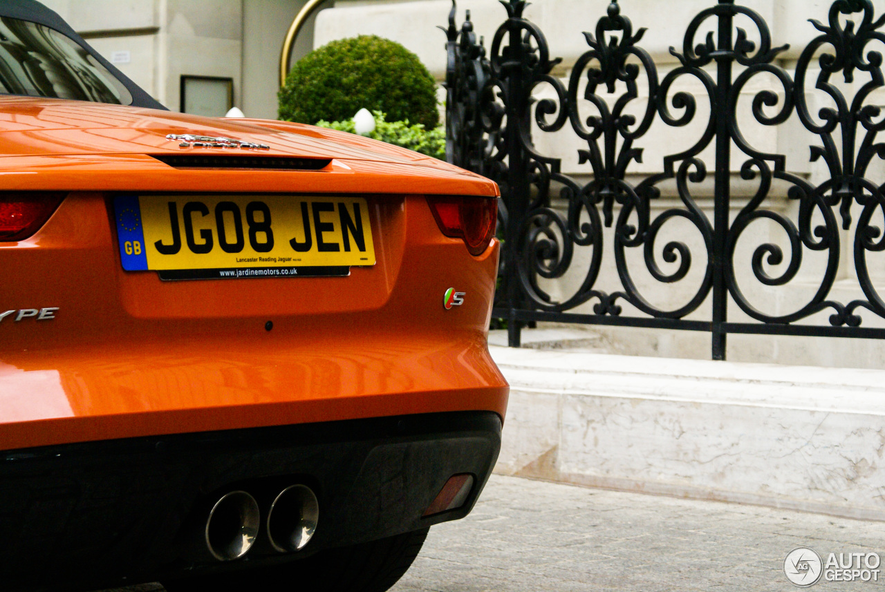 Jaguar F-TYPE S Convertible