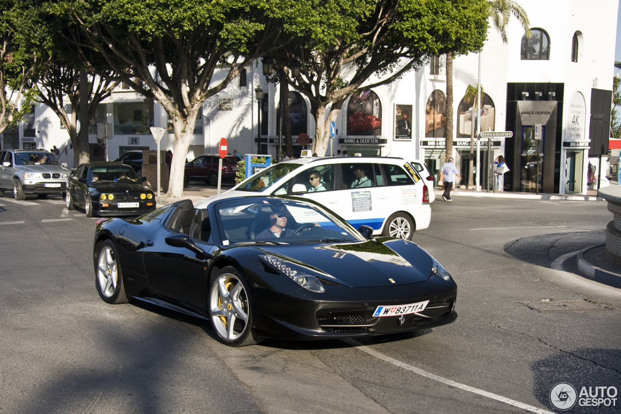 Ferrari 458 Spider