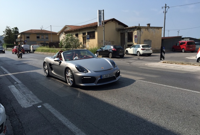 Porsche 981 Boxster Spyder