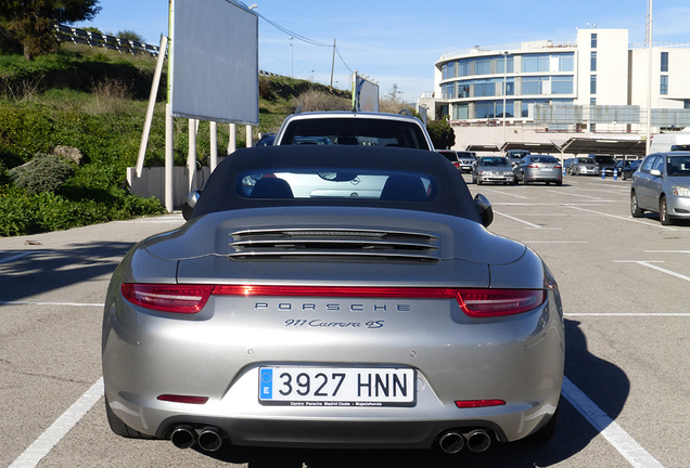 Porsche 991 Carrera 4S Cabriolet MkI